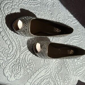 For sale brand new Vince Camuto rhinestone embellished peep toe